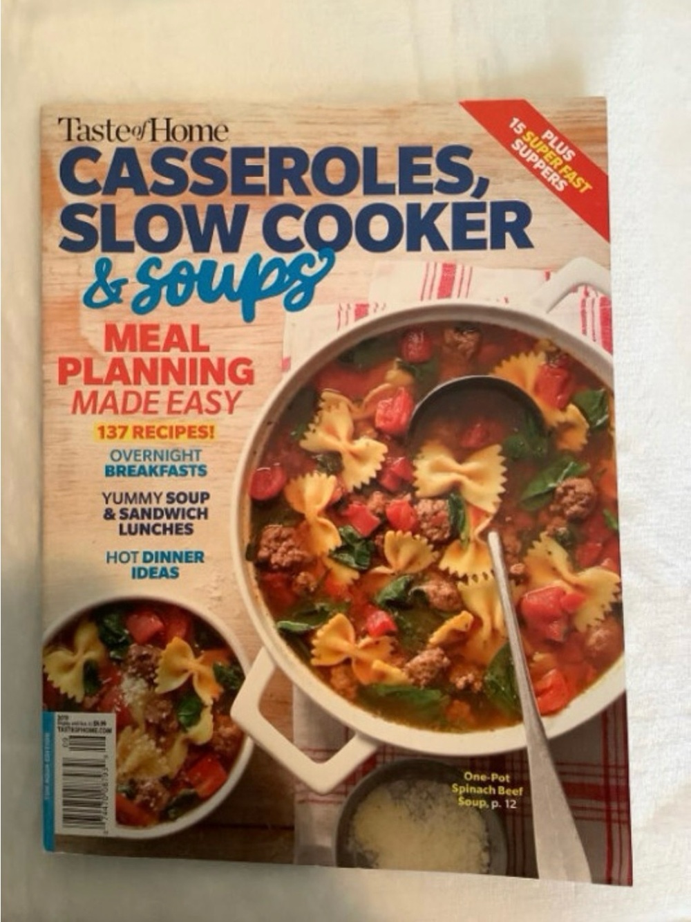 Taste of Home Casseroles, Slow Cooker & Soups